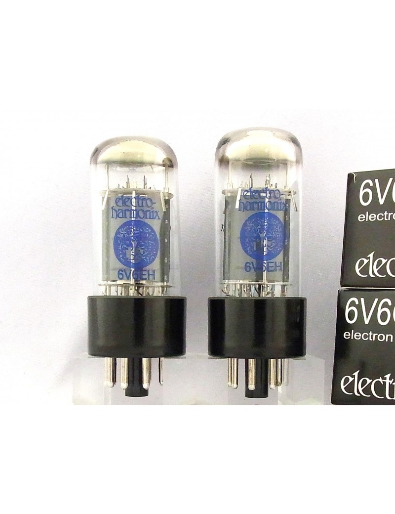Electro Harmonix 6V6GT platinum match pair lot de 2 lampes de puissance