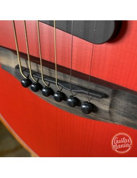 Fender American Acoustasonic Stratocaster EB Dakota red chez Guitar MAniac Nice