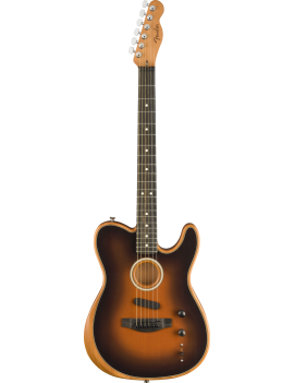 Fender American Acoustasonic Telecaster sunburst chez Guitar Maniac Nice