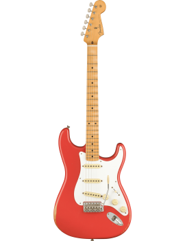 Fender Vintera Road Worn 50s Stratocaster MN fiesta red 0149972340 885978076109Guitar Maniac magasin de musique