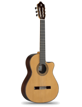 Guitare classique pan coupé électro Alhambra 9P CW E8