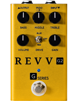 REVV G2 Crunch/Overdrive Limited Edition Gold