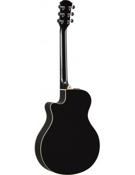 Guitare folk électro-acoustique Yamaha APX600 BL black Guitar Maniac
