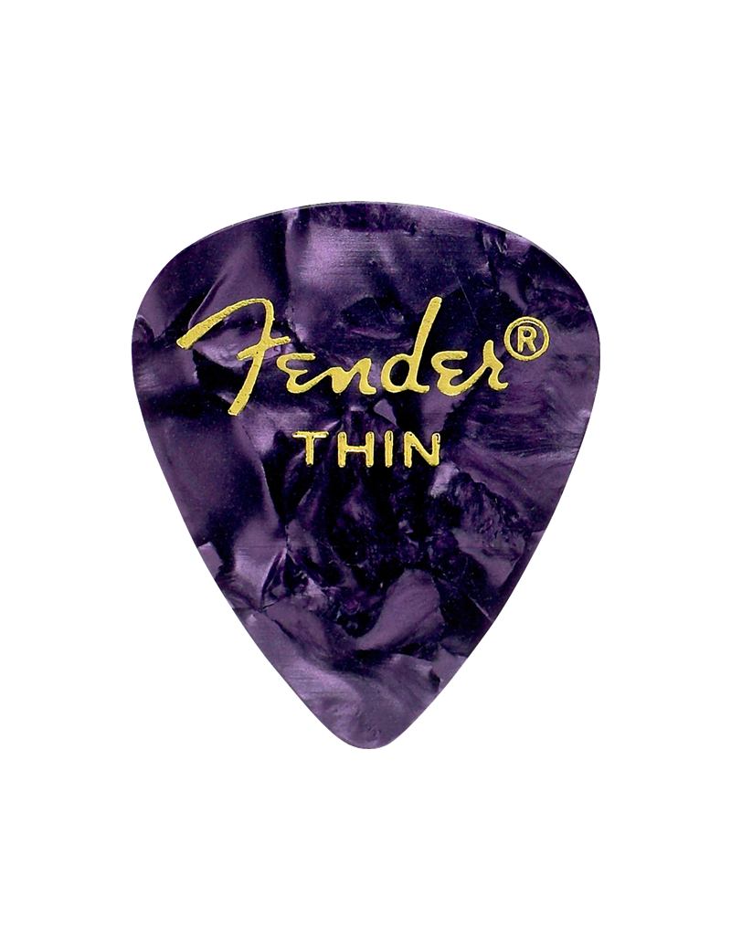 FENDER Médiator 351 Premium Purple Moto Thin - Guitar Maniac