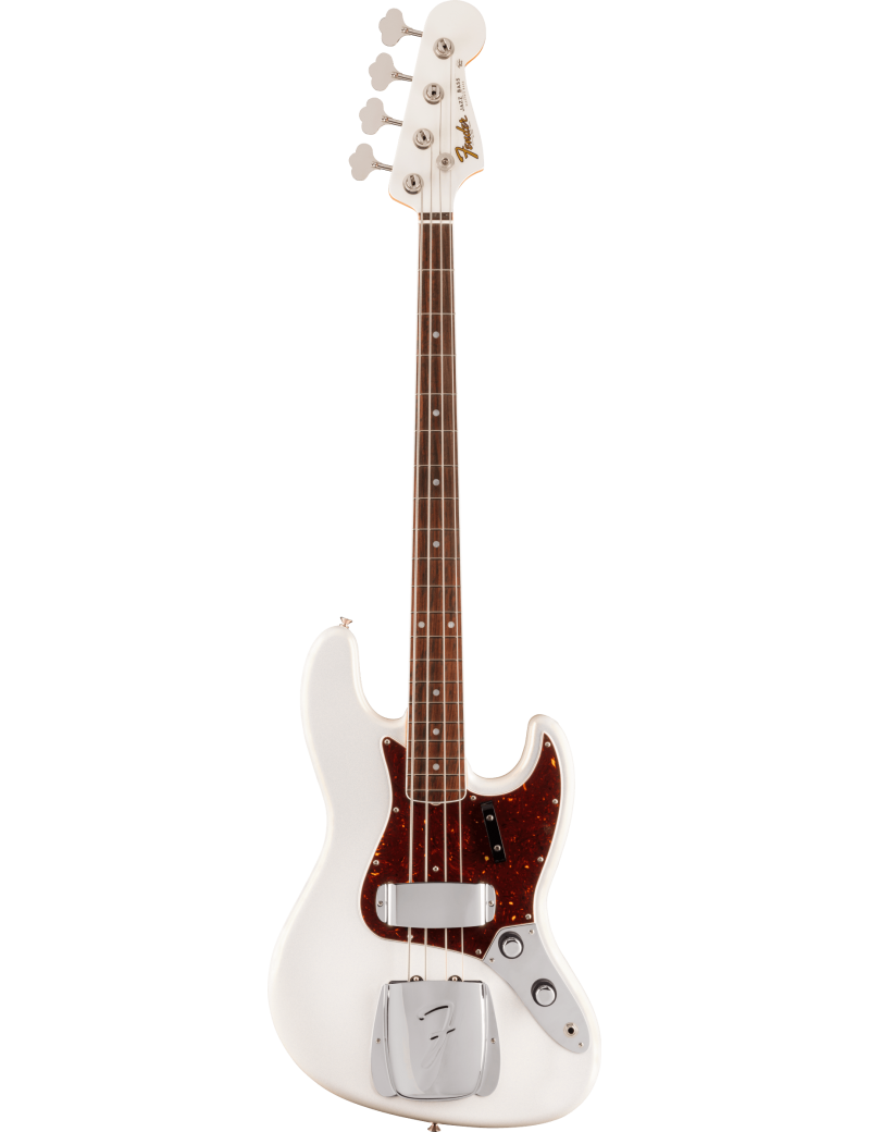 Fender 2020 60th Anniversary Jazz Bass RW Arctic Pearl + Etui