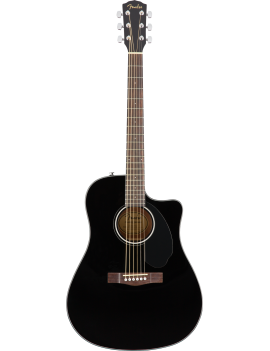 Fender CD-60SCE Black guitare électro-acoustique à petit prix chez Guitar Maniac Nice