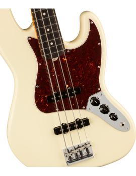 Fender American Pro II Jazz Bass RW OWT  olympic white + étui