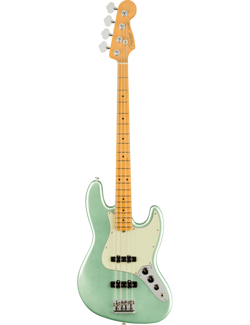 Fender American Professional II Jazz Bass MN mystic surf green + étui livraison offerte