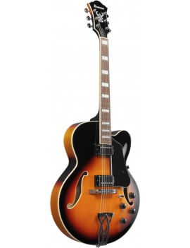 Guitare hollow body Ibanez AF75 BS brown sunburst. Jazz, blues... Guitar Maniac - livraison offerte en France Corse et Monaco