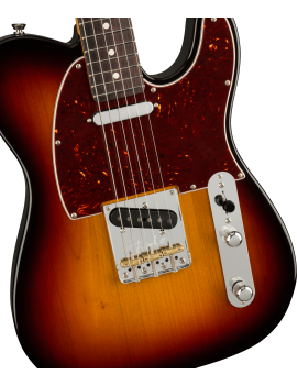 Fender American Professional II Tele RW 3-CSB + étui. Livraison offerte en France par Guitar Maniac