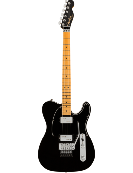 Fender American Ultra Luxe Telecaster HH FR MN mystic black + étui