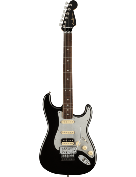 Fender American Ultra Luxe Stratocaster HSS RW FR mystic black + étui. Livraison offerte ainsi que le réglage avant envoi !