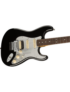 Fender American Ultra Luxe Stratocaster HSS RW FR mystic black + étui. Livraison offerte ainsi que le réglage avant envoi !