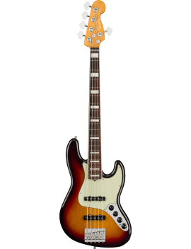 Fender American Ultra Jazz Bass V RW ultraburst + étui