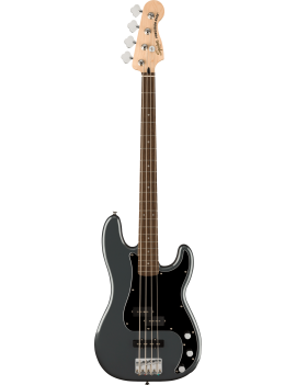 Squier Affinity Precision Bass PJ LRL black pickguard charcoal frost metallic