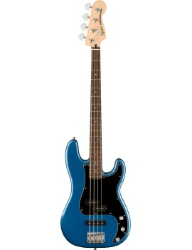 Squier Affinity Precision Bass PJ LRL black pickguard lake placid blue