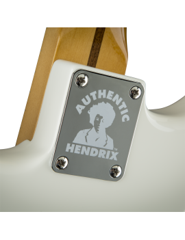 Fender Jimi Hendrix Stratocaster MN olympic white chez GUitar Maniac