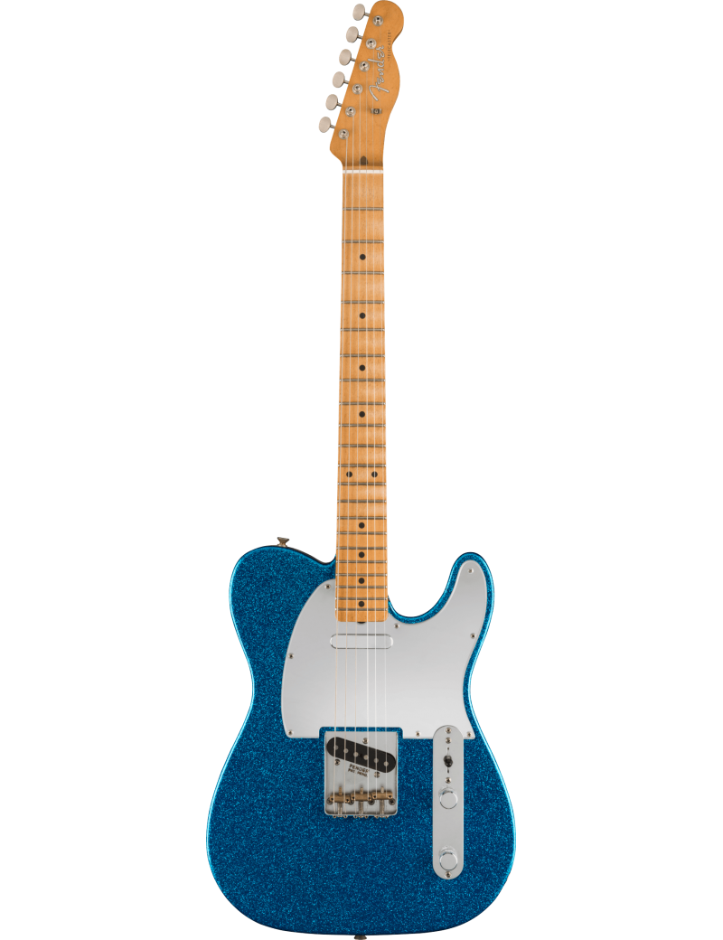 Fender J Mascis Telecaster MN bottle rocket blue flake + housse