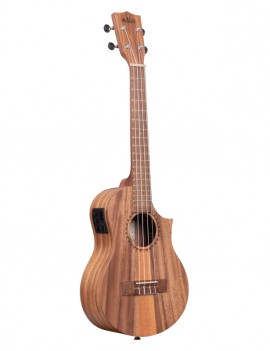 Kala KA-TK-T-CE teak tri top ukulele electro tenor