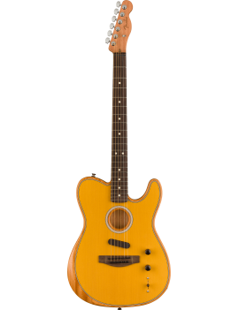 Fender Acoustasonic Player Telecaster RW butterscotch blonde chez Guitar Maniac Nice magasin de musique