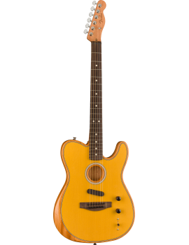 Fender Acoustasonic Player Telecaster RW butterscotch blonde chez Guitar Maniac Nice magasin de musique