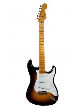 Fender Custom Shop limited edition Tomatillo Strat III relic MN faded aged chocolate 2-TSB Guitar Maniac Nice