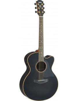 guitare folk électro Yamaha CPX1200II TBL translucent black Guitar Maniac