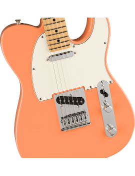 Fender limited edition DE Player Telecaster MN pacific peach série limitée Guitar Maniac Nice
