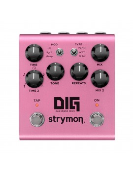 Strymon Dig V2 dual digital delay chez Guitar Maniac Nice