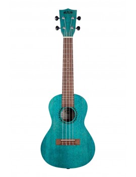 Kala KA-MRT-BLU-C blue stained meranti ukulele concert chez Guitar Maniac magasin de musique à Nice