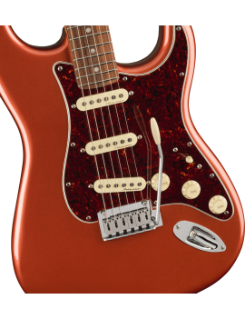Fender Player Plus Strat PF aged candy apple red  0147312370  Guitar Maniac Nice