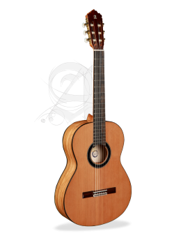 Alhambra 6 Olivo en bois d'Olivier disponible chez Guitar Maniac magasin spécialiste guitare à Nice