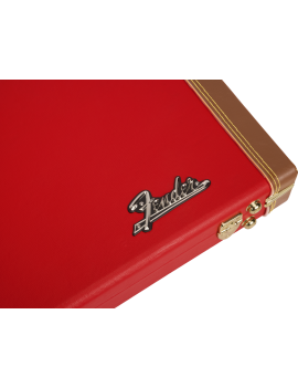 Fender étui Classic Series Wood Strat/Tele fiesta red