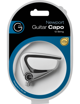 G7th Newport 12 string CSP capodastre pour guitare folk 12 cordes