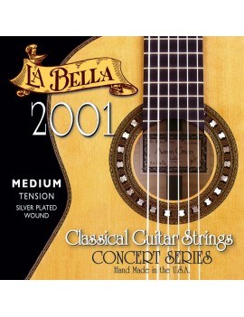 La Bella 2001 classical medium cordes pour guitare classique