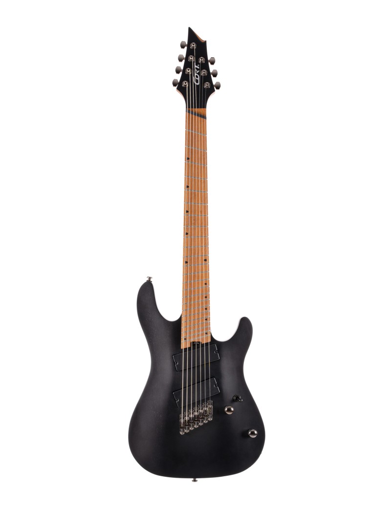 Guitare électrique Cort KX307MS OP black 7 cordes