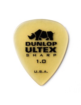 Dunlop Ultex Sharp mediator transparent 1mm, vendu à l'unité.