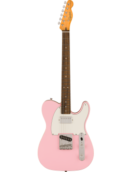Squier FSR Classic Vibe 60s Custom Telecaster LRL shell pink Guitar Maniac magasin de musique à Nice