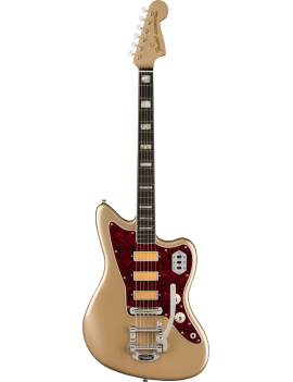 Fender Gold Foil Jazzmaster EB shoreline gold chez Guitar Maniac Nice