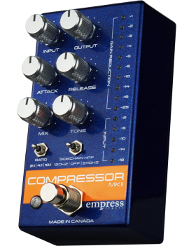 Empress Effects Compressor MKII blue Guitar Maniac à Nice