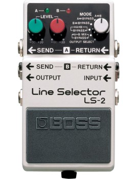 Boss LS-2 Line Selector chez Guitar Maniac magasin de musique à Nice