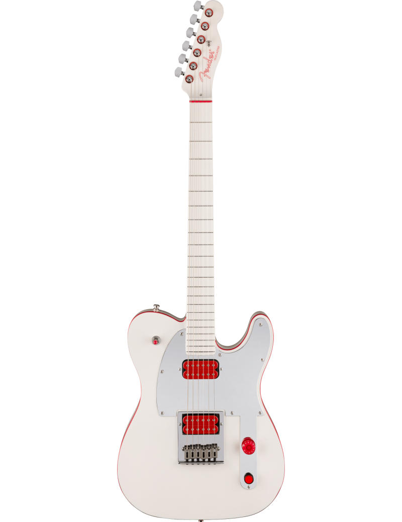 Fender John 5 Ghost Telecaster MN arctic white Guitar Maniac Nice