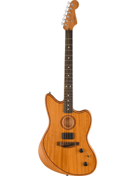 Fender American Acoustasonic Jazzmaster all-mahogany EB natural
