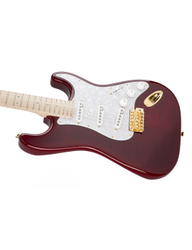 Fender Richie Kotzen Stratocaster MN transparent red burst