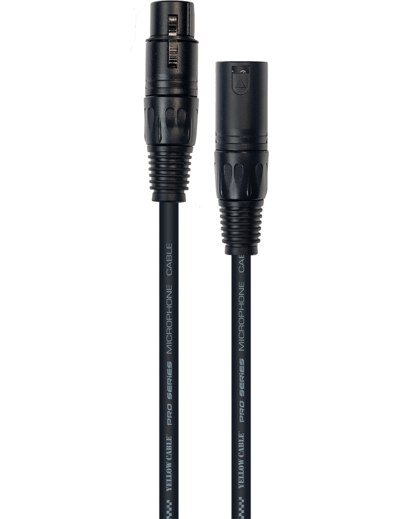 Yellow Cable M05X câble micro XLR Mâle - XLR Femelle 5m